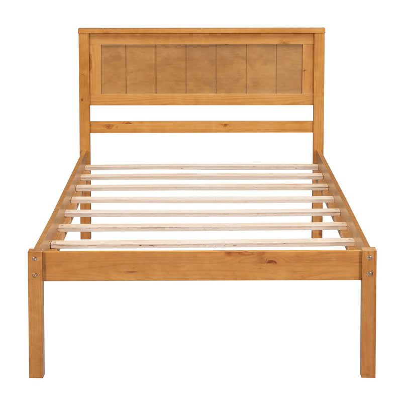Platform Bed Frame With Headboard