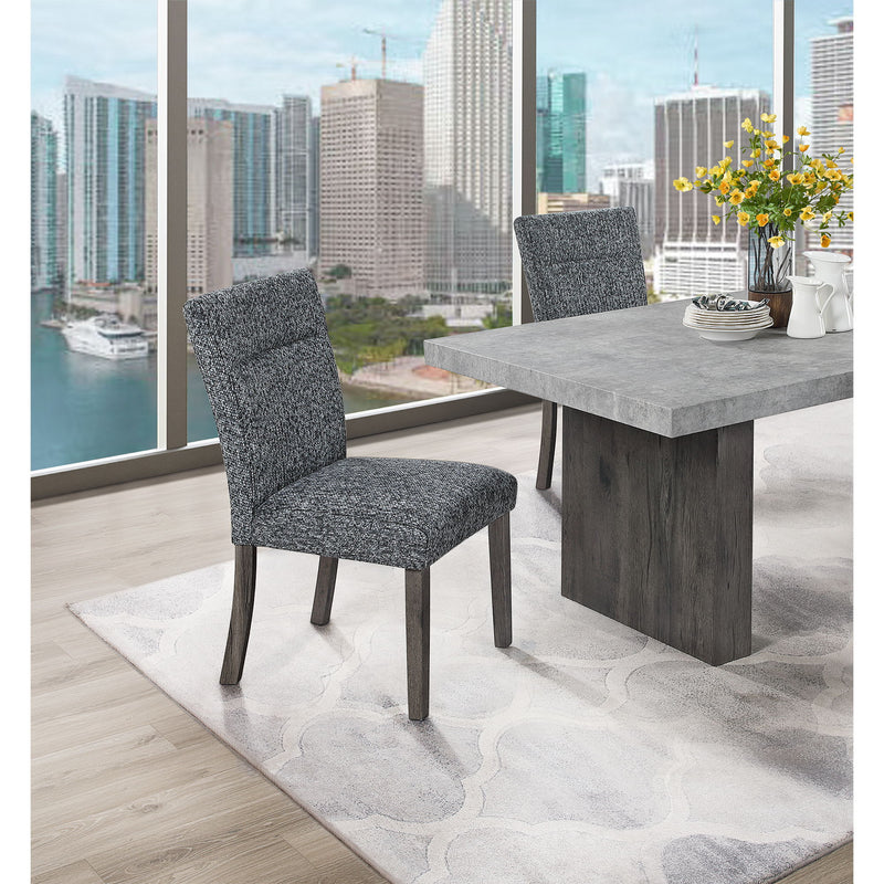 Sharon - Dining Chair With Extended Back (Set of 2) - Gray