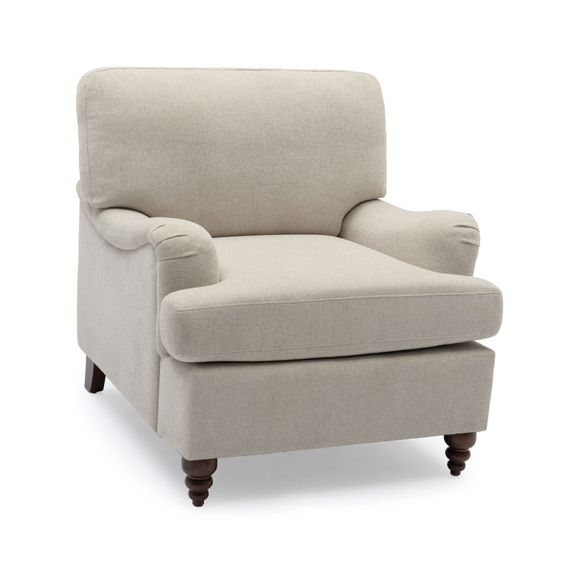 Candor - Arm Chair With English Roll Arms