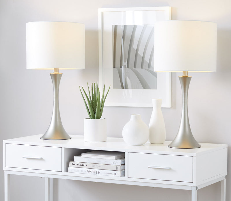 Lenuxe - Contemporary & Modern Design Table Lamp (Set of 2)