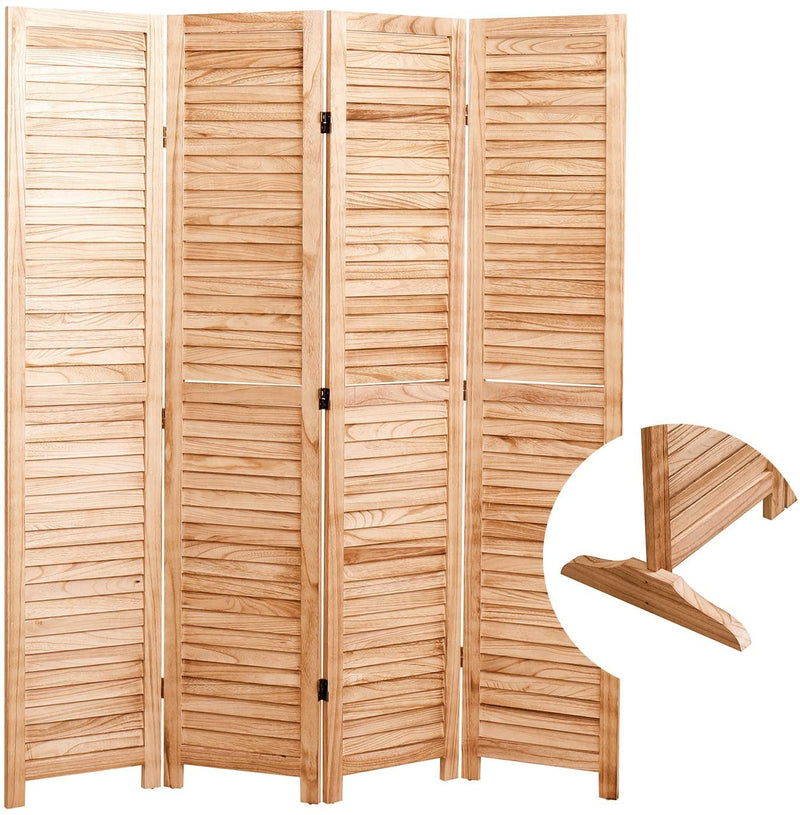 Panel Wooden Folding Room Divider