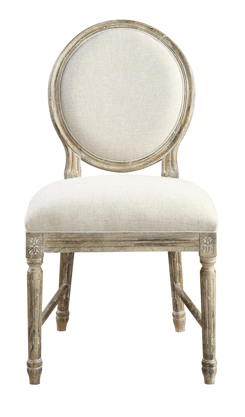 Upholstered Dining Chairs (Set of 2) - Brown