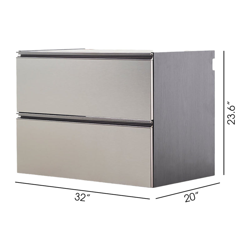 Nova Series - Drawer Wall Mounted Garage Cabinet - Dark Gray