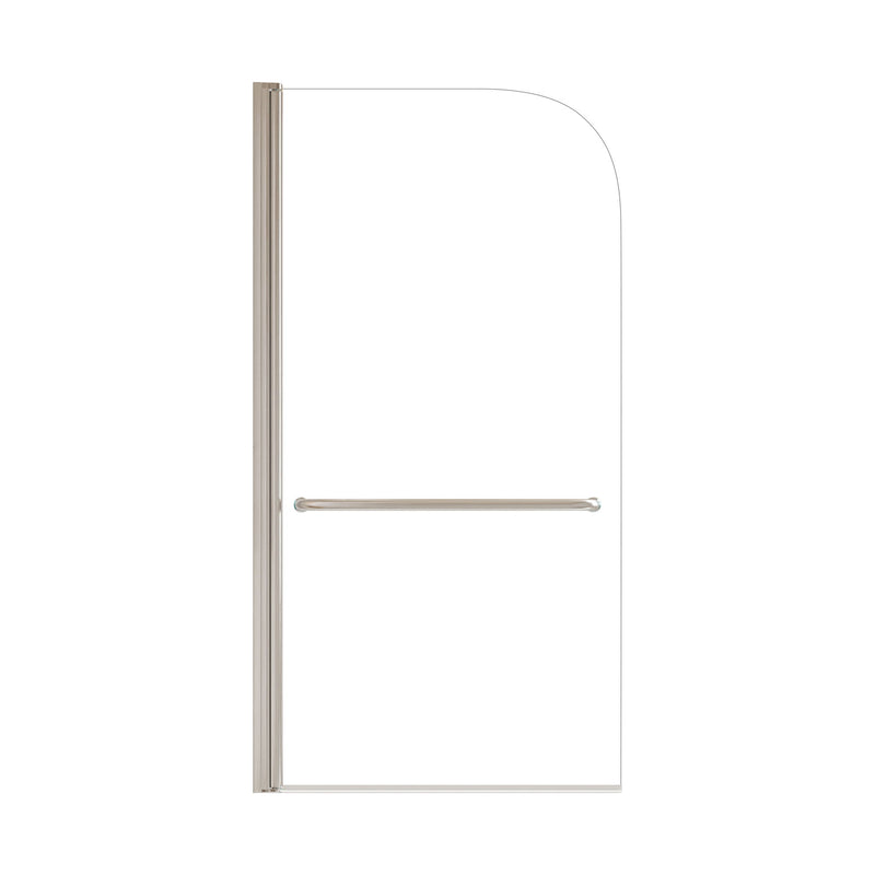 Bathtub Shower Door With 6mm Tempered Glass