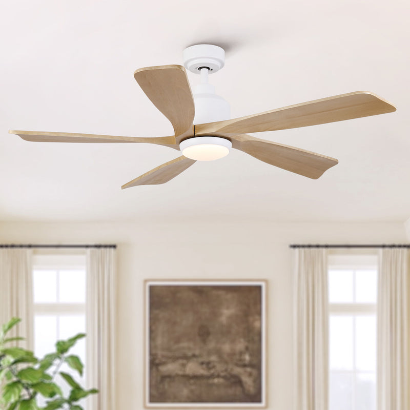 American Farmhouse Ceiling Fan With Light Quiet DC Motor