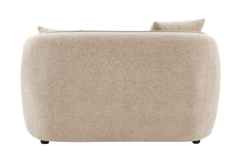 Keith - Loveseat With 2 Matching Color Toss Pillows