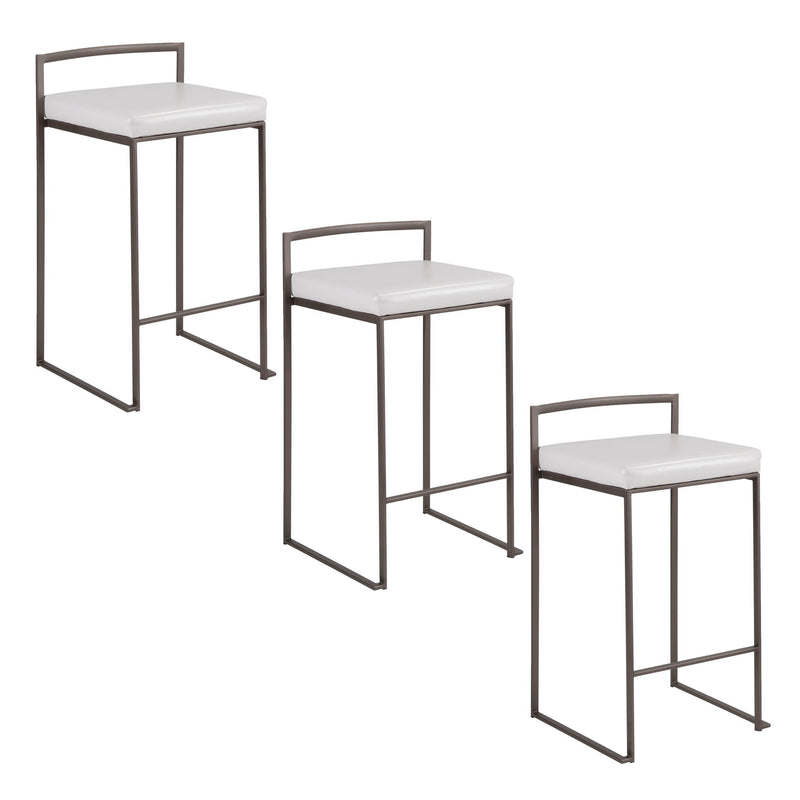 Fuji - Industrial Stackable Counter Stool Elegant Design