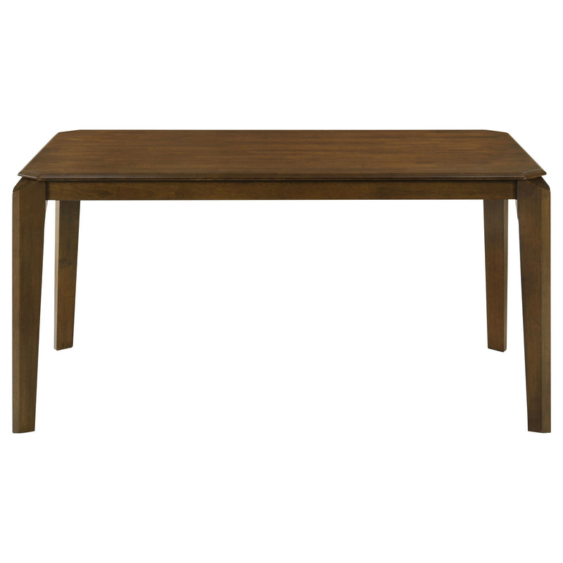 Warren - Rectangular Dining Table - Dark Brown