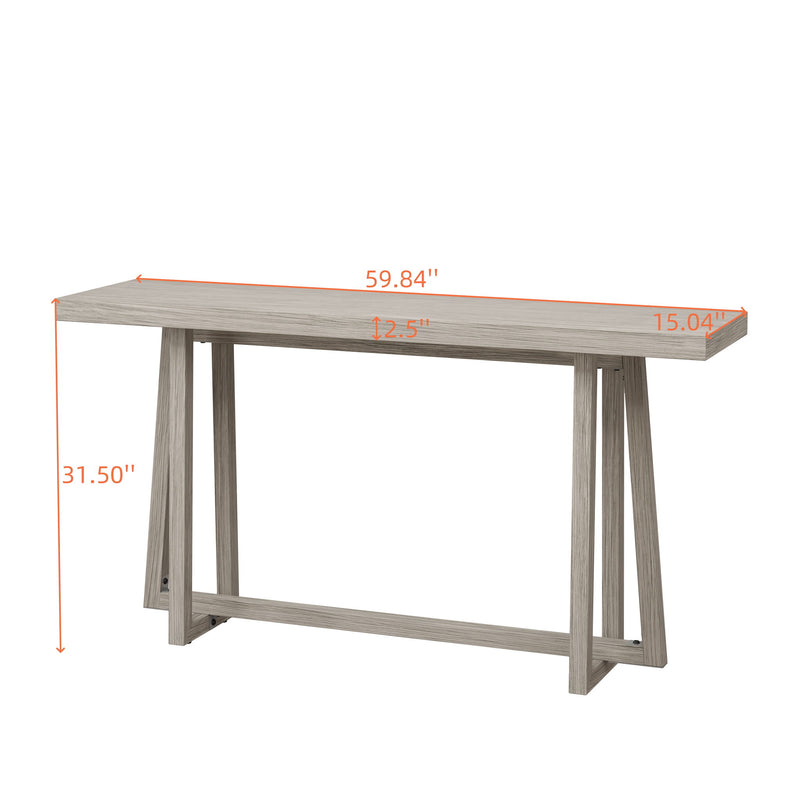 Console Table, Stylish Rectangular Entryway Table