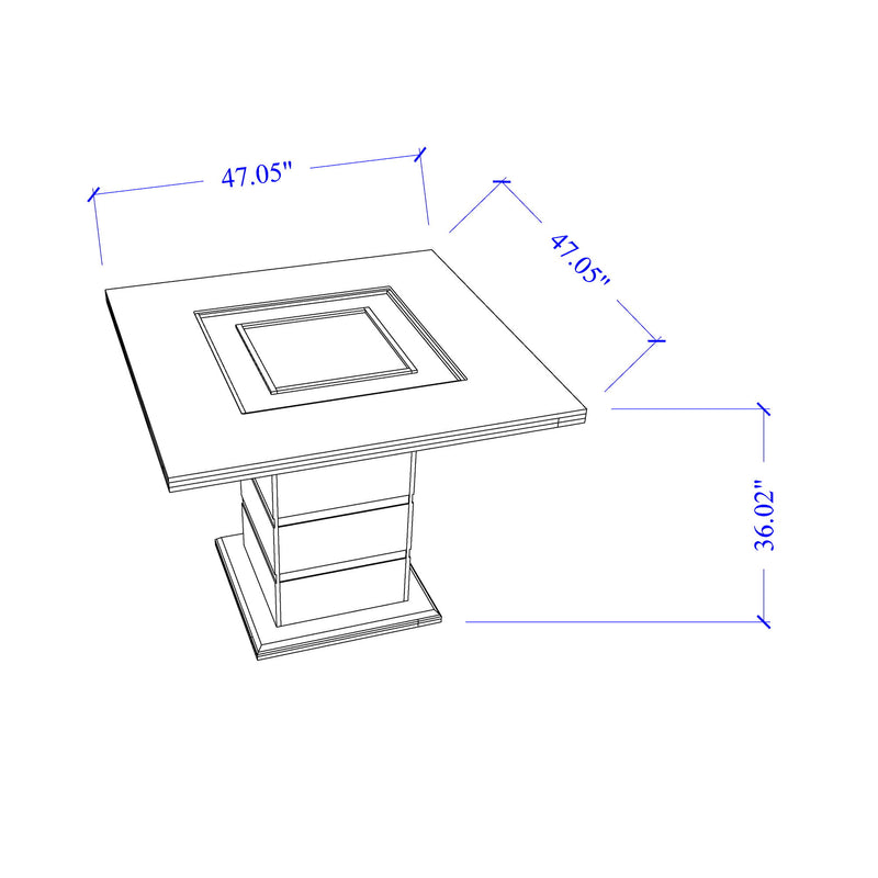 Ariya - 5 Pieces Bar Table And Bar Stool Set