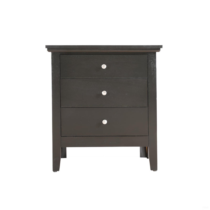 3 Drawer Nightstand & Dove Tailed Drawers