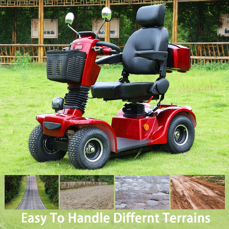 Mobility Scooter - Red