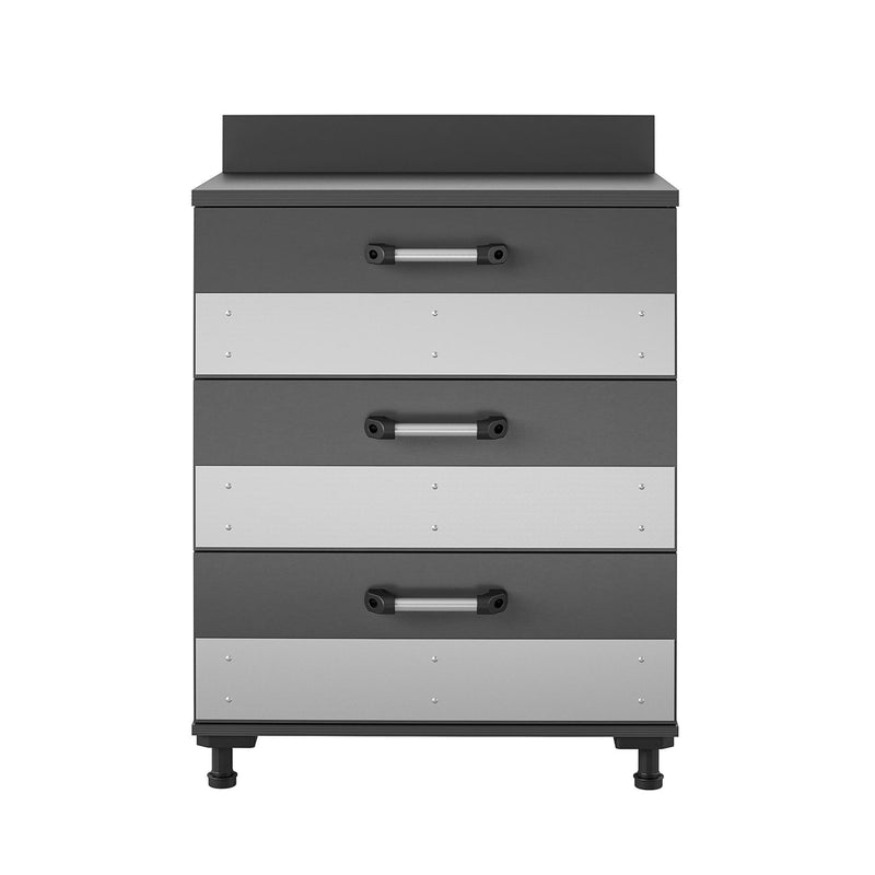 Boss - 3 Drawer Storage Cabinet - Gray