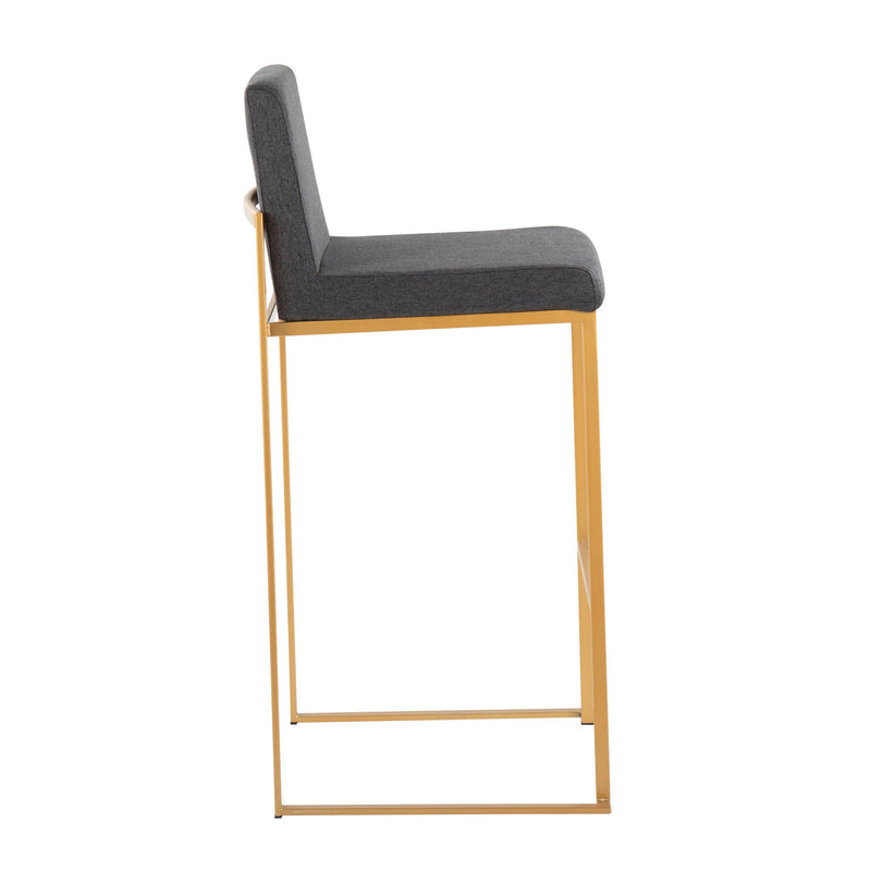Fuji - Contemporary Design High Back Barstool