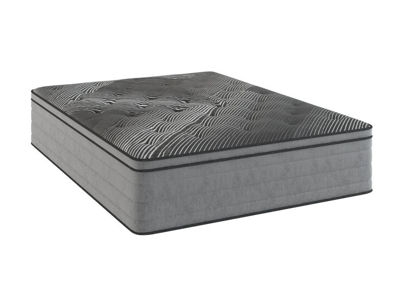 TRU Performance - 15" Black Ice Euro Top Medium Mattress