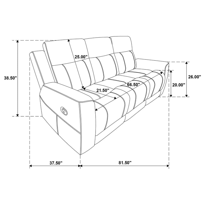 Slater - 2 Piece Reclining Sofa Set With Manual Recline