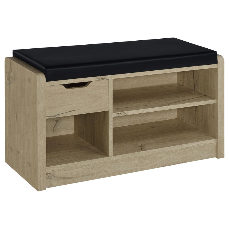 Astor - Open Shelf Storage Bench