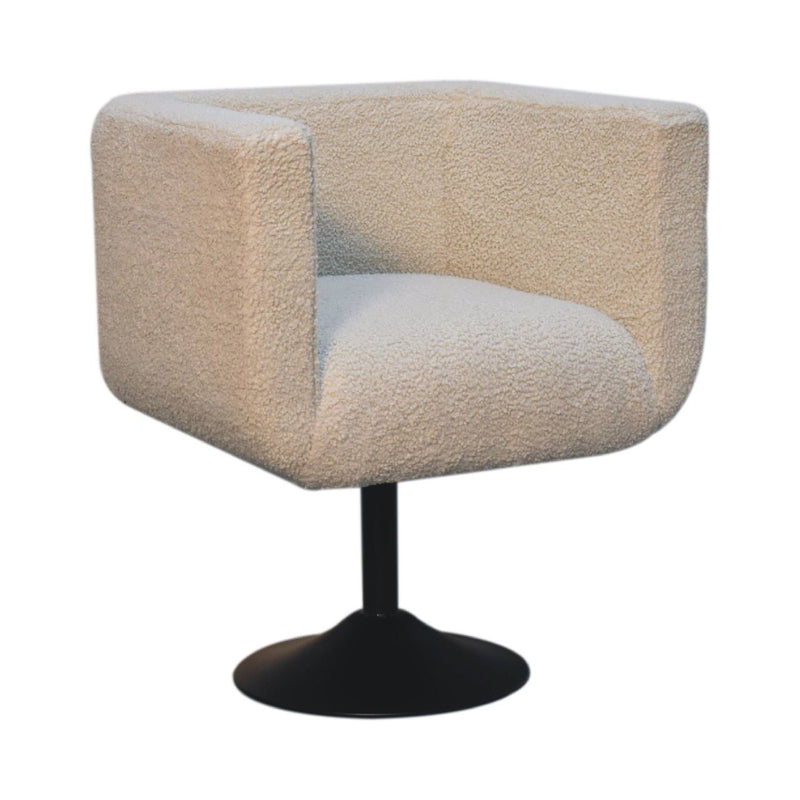 Swivel Chair - Cream