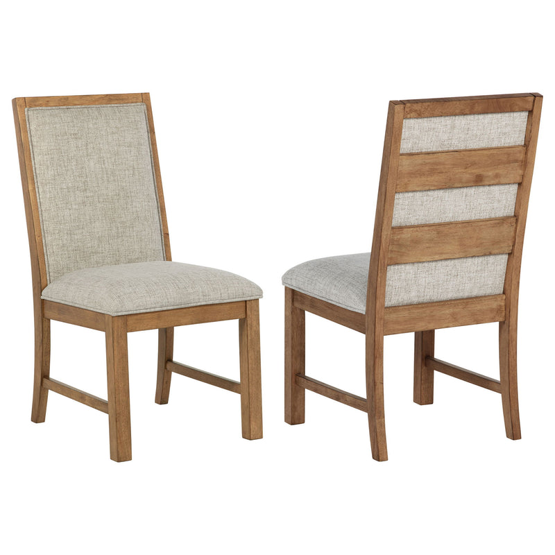 Survista - Upholstered Dining Side Chair (Set of 2) - Brown