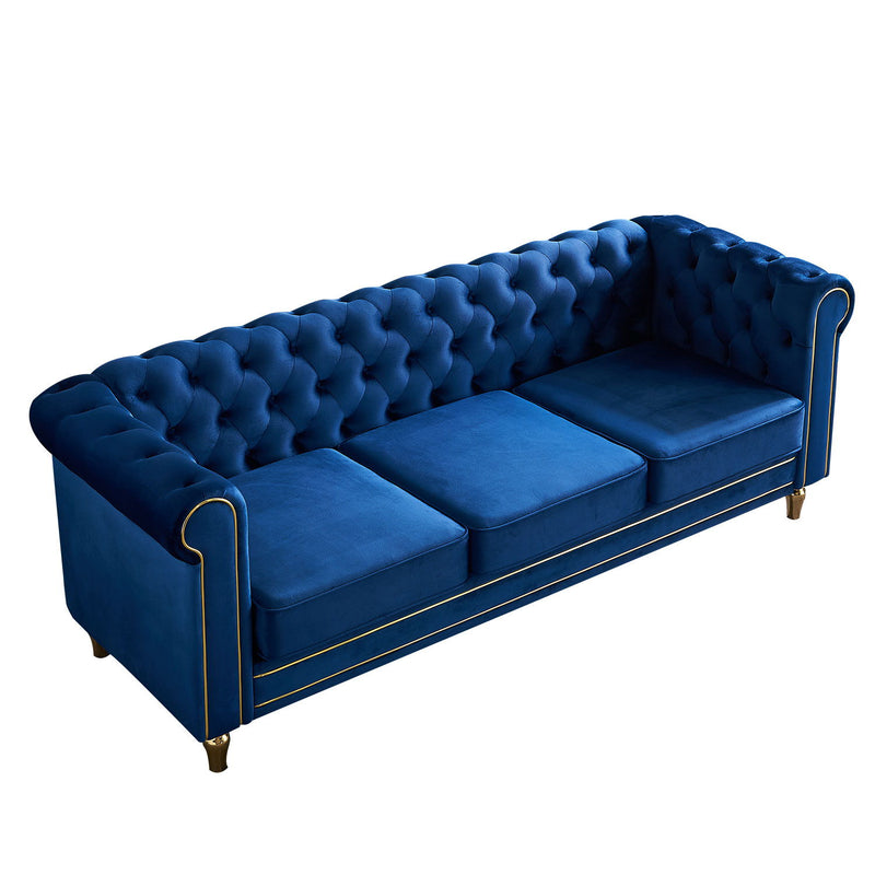 Chesterfield - Sofa 84.65" For Living Room