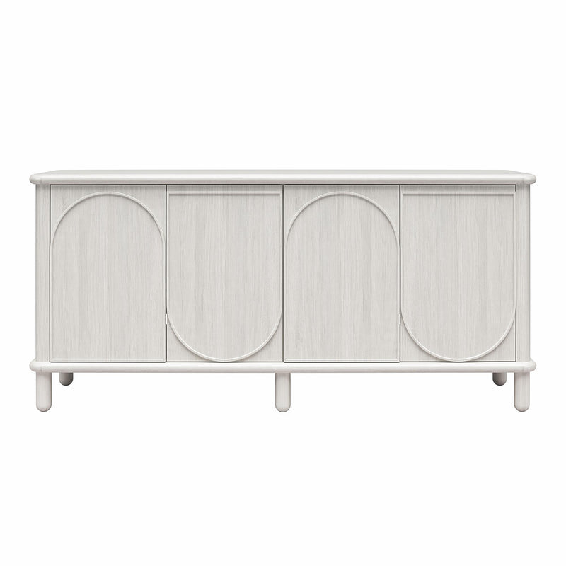 Selena - Credenza - Rustic White