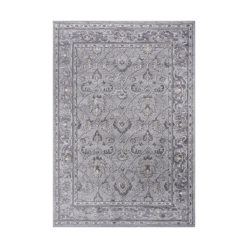 Marfi - 6' X 9' Oriental Area Rug - Ivory / Gray