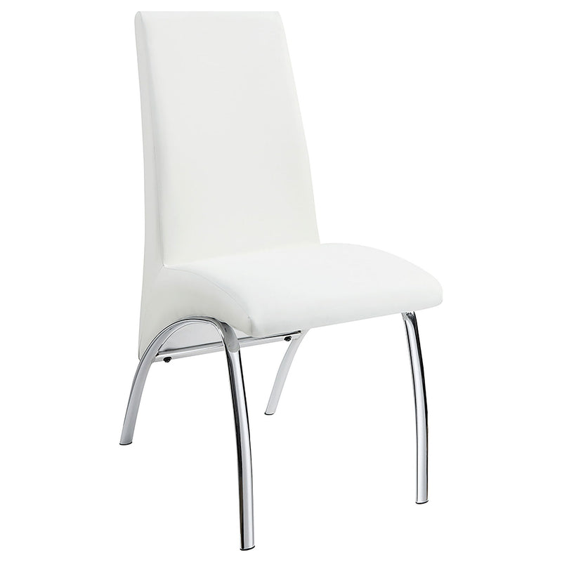 Darby - Upholstered Dining Side Chair (Set of 2) - White