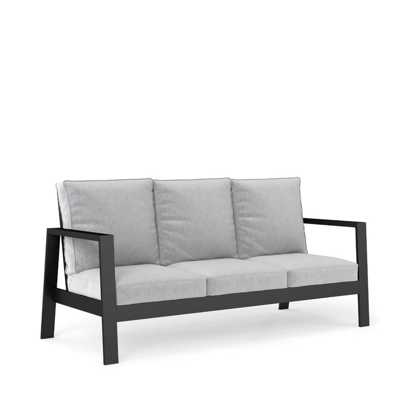 3 Seat All-Weather Patio Sofa With Cushions