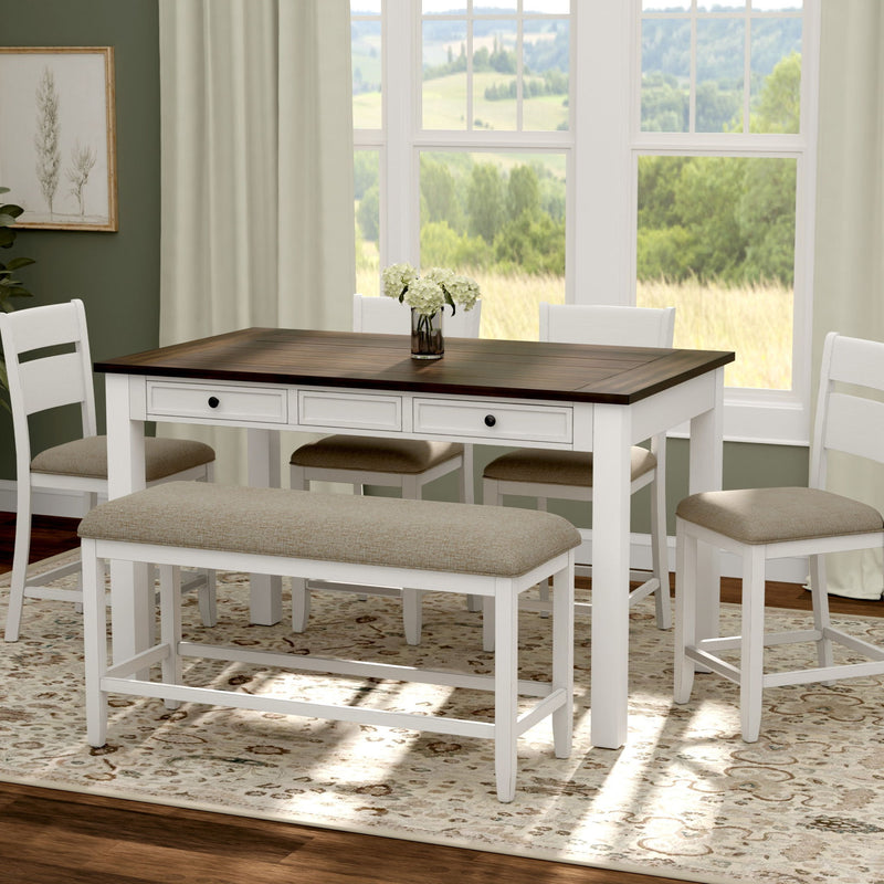 6 Piece Gathering Dining Set