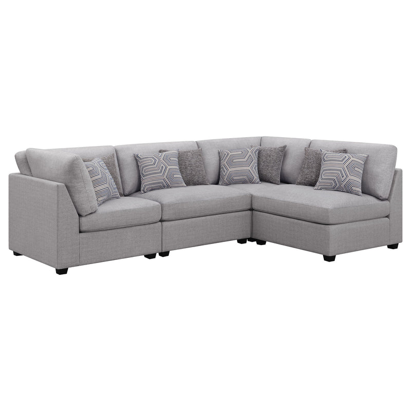 Lafayette - Modular Upholstered Sectional Sofa - Gray