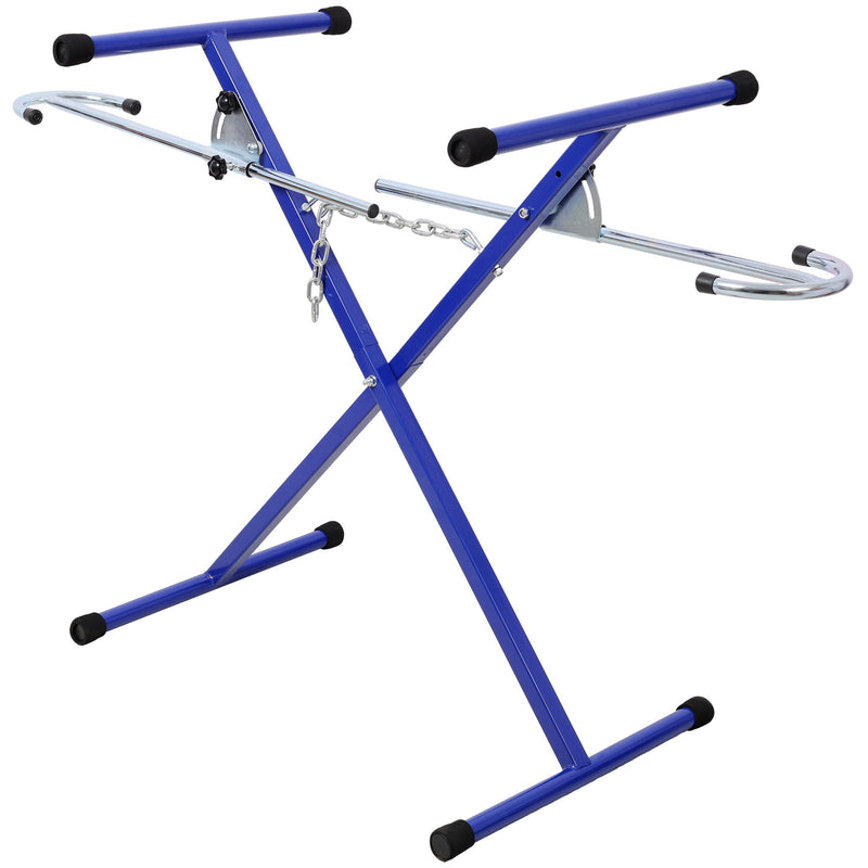 Folding Bumper Stand Lightweight Panel Stand - Blue