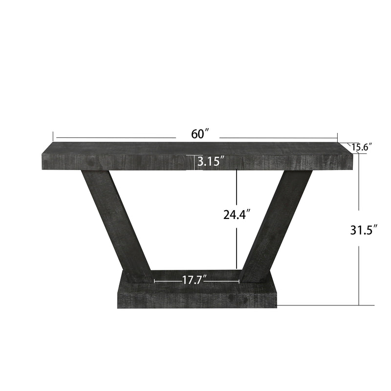Vintage Distressed Wood Entryway Bench With 2 Tier Storage Cabinet