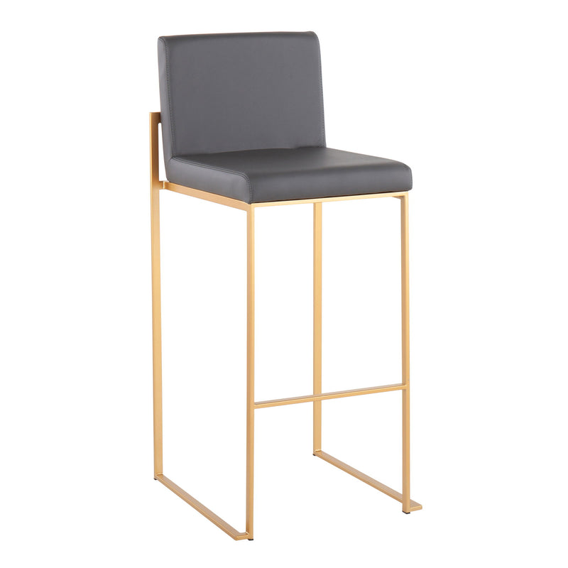 Fuji - Contemporary Design High Back Barstool