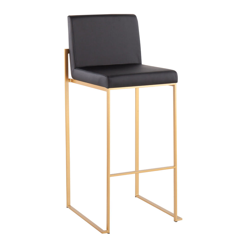 Fuji - Contemporary Design High Back Barstool