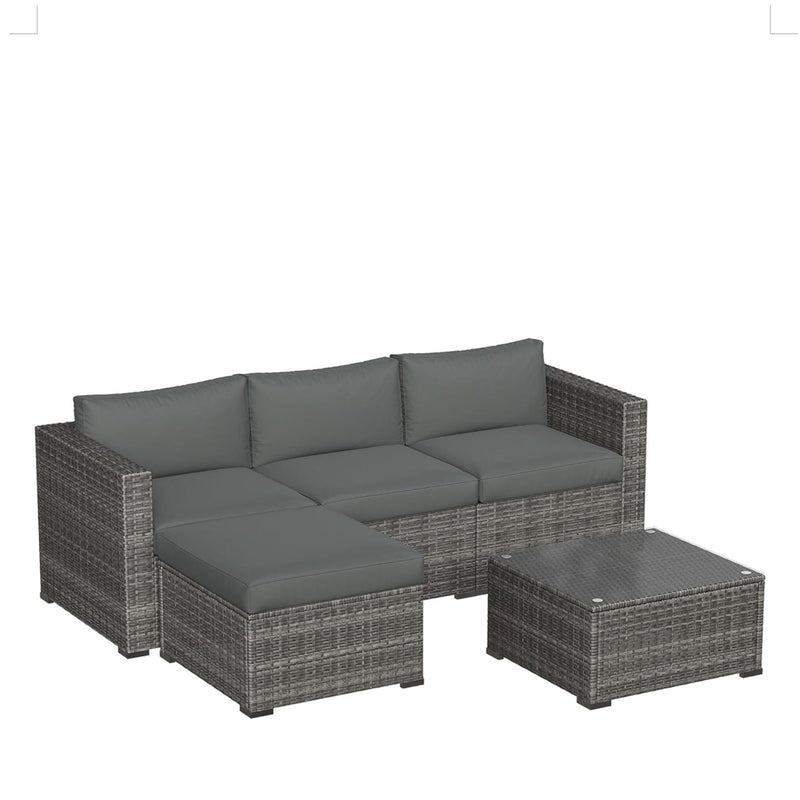 Modern Patio Set With Coffee Table